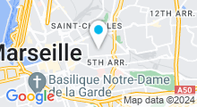 Plan Carte Centre Saint-Michel à Marseille