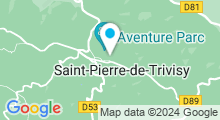 Plan Carte Aquamonts à Saint-Pierre-de-Trivisy