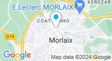 Plan Carte Institut Charm d'Aès à Morlaix