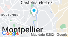 Plan Carte Les Rituels d'Ô à Montpellier