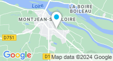 Plan Carte Aqualoop's à Montjean-sur-Loire
