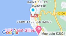Plan Carte Club Sain Gym à Saint-Gilles Les Bains