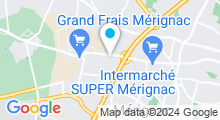 Plan Carte Aquabecool à Mérignac