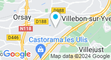 Plan Carte Aquavélo à Villebon sur Yvette