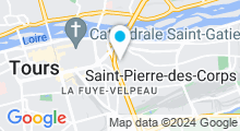 Plan Carte Le monde de Cha à Saint-Pierre-des-Corps