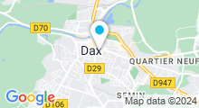 Plan Carte Thermotel à Dax
