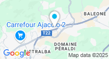 Plan Carte Casaswim à Ajaccio