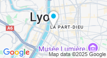 Plan Carte Spa Ivoirebene &agrave; Lyon (3&egrave;me)