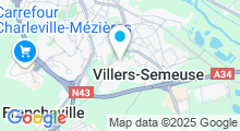 Plan Carte Spa Aqualora à Charlevilles-Mézières