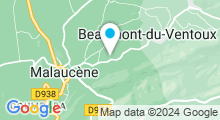 Plan Carte Spa Ventoux Provence à Malaucène