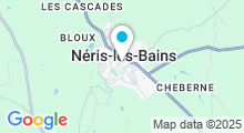 Plan Carte Thermes à Néris-les-Bains