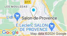 Plan Carte Spa de l'Arganier à Salon-de-Provence