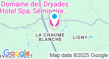 Plan Carte Spa "Les Dryades" à Pouligny-Notre-Dame