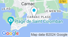 Plan Carte Spa du Best Western Celtique à Carnac Plage