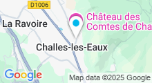 Plan Carte Thermes à Challes-les-Eaux