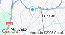 Plan Carte Eau Zone Spa à Tourcoing - Mouvaux