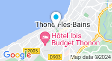 Plan Carte Thermes à Thonon-les-Bains