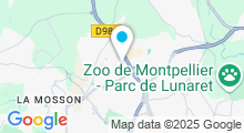 Plan Carte L'Acropole du Spa à Montpellier