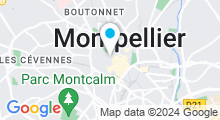 Plan Carte Spa Le Bain d'Epices à Montpellier