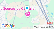 Plan Carte Spa "Les Sources de Caudalie" à Bordeaux-Martillac