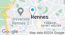 Plan Carte Spa ApiZen à Rennes