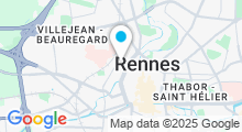 Plan Carte Spa ApiZen à Rennes