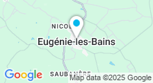 Plan Carte Thermes à Eugénie-les-Bains