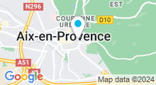 Plan Carte Natura Spa à Aix-en-Provence