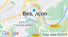 Plan Carte Hammam Nepthys à Besançon
