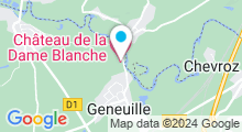 Plan Carte Spa Le Jardin des Sens à Geneuille (Besançon)
