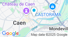 Plan Carte Spa Cocoon à Caen