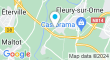 Plan Carte Spa de la Tour Emeraude à Fleury-sur-Orne