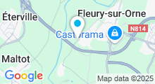 Plan Carte Spa de la Tour Emeraude à Fleury-sur-Orne