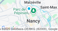 Plan Carte Spa De Sens et d'Esprit à Nancy