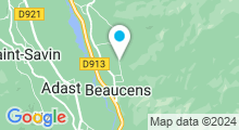 Plan Carte Thermes à Beaucens-les-Bains