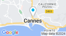 Plan Carte Spa Montaigne à Cannes