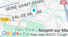 Plan Carte Spa Océane à Vincennes