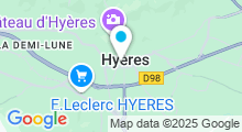 Plan Carte Spa Coupole à Hyères