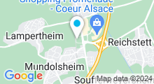 Plan Carte Spa urbain Passage bleu à Lampertheim