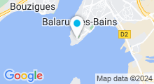 Plan Carte Thermes à Balaruc-les-Bains