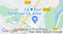 Plan Carte Hammam & spa Le Nil à Portet-sur-Garonne