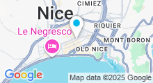 Plan Carte Oceanide Spa à Nice