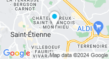 Plan Carte Hammam & spa Le Cléopâtre à Saint-Etienne