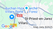 Plan Carte Le Spa à Saint-Priest-en-Jarez