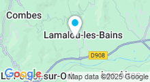 Plan Carte Thermes à Lamalou-Les-Bains