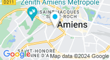 Plan Carte Hammam & spa Mesooha à Amiens