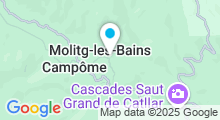 Plan Carte Thermes à Molitg-les-Bains