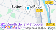 Plan Carte Hammam & spa Olympio à Sotteville-lès-Rouen