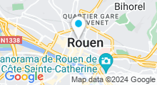 Plan Carte Hammam & spa Rituels d'ailleurs à Rouen