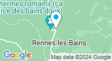 Plan Carte Thermes à Rennes-les-Bains